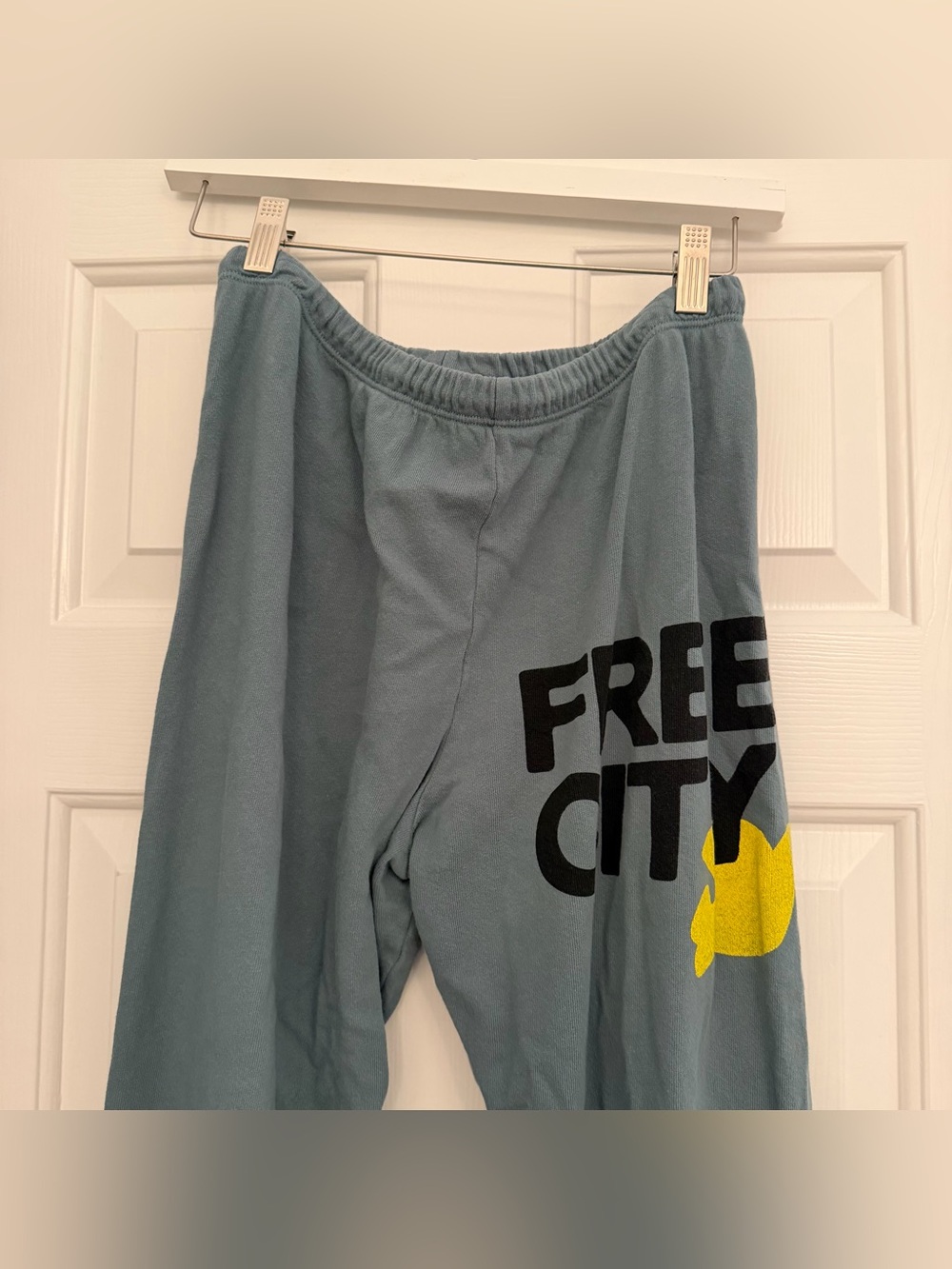 Free city joggers longer length teal blue